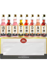 Birthday Gift - "Limited Edition" Miniature Gin Set 40ml each - Pack of 8