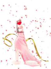 Secret Santa Cute Gift for Ladies - Stiletto Shoe with Christmas Spirits