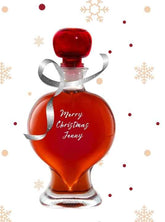 "Merry Christmas" - Heart with Blackcurrant Gin 200ml - 25%ABV