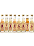 Miniature Father's Day Whisky Gift Set ( Pack of 8 x 40ml )