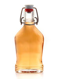 Curve Flask with WHISKY