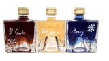 Gin Gift | Stackable Bottle | 50ml | Pack of 3 - Festive Gins