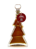 Toffee Vodka in 3D Christmas Tree Shaped Glass Bottle - 200ML - 26%Vol