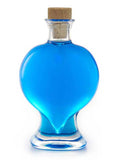 Heart Decanter-200ML-blue-curacao-liqueur
