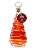 Blood Orange Vodka in Round Christmas Tree Shaped Glass Bottle - 250ML - 18%vol