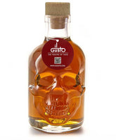 Rum Gift | Unique Skull Shaped Glass Bottle with Spiced Rum | 200ml | 40% ABV