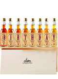 Birthday Gift Whisky Tasting Gift Set - Regions of Scotland - Ireland - USA - In Presentation Box - Pack of 8 - 46%