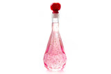 GIN GIFT - PINK GIN WITH 22 CARAT GOLD FLAKES IN DIAMOND BOTTLE 500ml - 18%