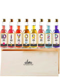 Divorced Gift - Premium Miniature Just Divorced Gin Set 40ml each - Pack of 8