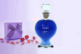 Heart Decanter with Violet Gin