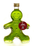Apple Vodka in Gingerbread Man Shaped Glass Bottle - 17.5%vol