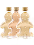 Gingerbread Man Whisky Set 50ml x 3 Stocking Fillers