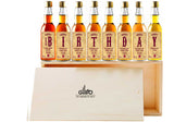 Birthday Gift Whisky Tasting Gift Set - Regions of Scotland - Ireland - USA - In Presentation Box - Pack of 8 - 46%