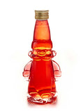 Blood Orange Gin in Santa Shaped Glass Bottle - 100ML - 32%Vol