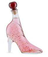 Pink Gin Gold with Edible 22 carat gold flakes in Lady Shoe 350ml - 18%