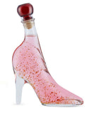 Pink Gin Gold with Edible 22 carat gold flakes in Lady Shoe 350ml - 18%
