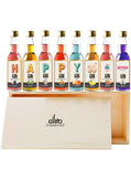 Happy 30th Birthday Gin Selection Gift Set - 8 Gin Flavour Varieties - (Pack of 8)