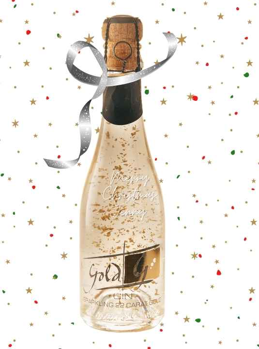 Christmas Gold - Sparkling Gold Gin 200ml