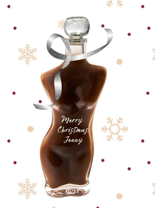 Christmas Pudding Liqueur - Eve with Chocolate Cream Liqueur 200ml - 15%ABV