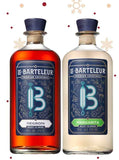 Couples Cocktail Pair Festive Gift Set | Negroni & Margarita Ready Mixed - Just Add Ice - 2 x 700ml | 27%ABV