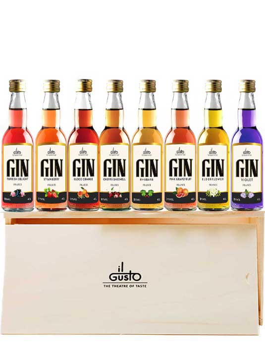 Miniature Limited Edition Gin Gift Set ( Pack of 8 x 40ml )