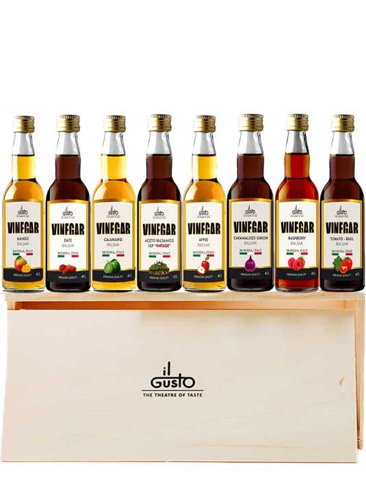 Miniature Vinegar Gift Set ( Pack of 8 x 40ml )