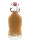 Curve Flask with CREAMY LIQUEUR