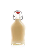 Curve Flask with CREAMY LIQUEUR
