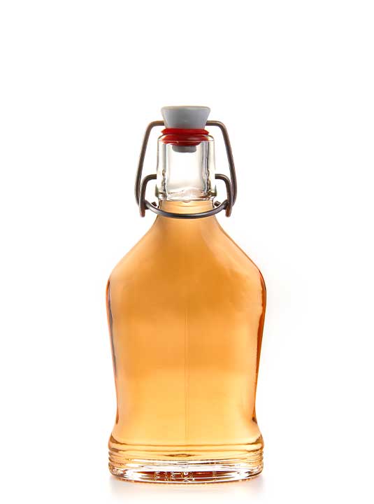 Curve Flask with WHISKY