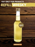 Refill Whisky - Free Recycled Glass Bottle