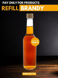 Refill Brandy - Free Recycled Glass Bottle