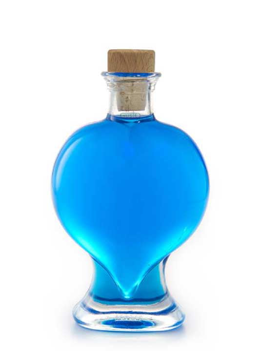 Heart Decanter-40ML-blue-curacao-liqueur