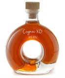 Cognac Gift | Finest Cognac Hautefort Brandy from France in a unique fancy modern bottle | 200ml | 40% ABV