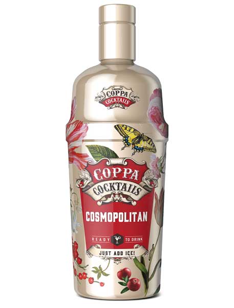 Premium Ready-to-Drink Coppa Cocktails Cosmopolitan - 700ml | 10% vol