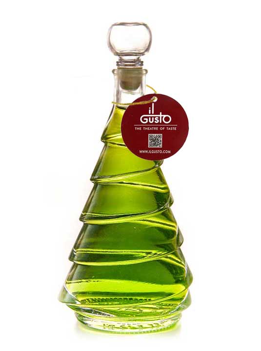 Apple Vodka in Round Christmas Tree Shaped Glass Bottle - 200ML - 17.5%vol