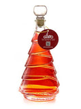 Blood Orange Gin in Round Christmas Tree Shaped Glass Bottle - 200ML - 32%Vol