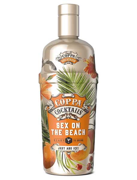 Premium Ready-to-Drink Coppa Cocktails Sex on the Beach - 700ml | 10% vol