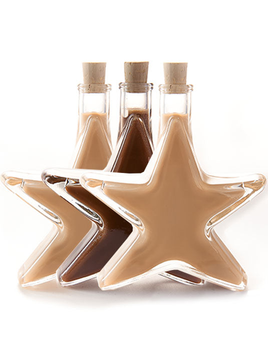 Star Creamy Liqueur Set 100ml x 3 (Whisky Cream, Chocolate Cream, Chocolate Vanilla)