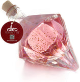 GIN GIFT - TURKISH DELIGHT GIN WITH 22 CARAT GOLD FLAKES IN DIAMOND BOTTLE 200ml - 25%