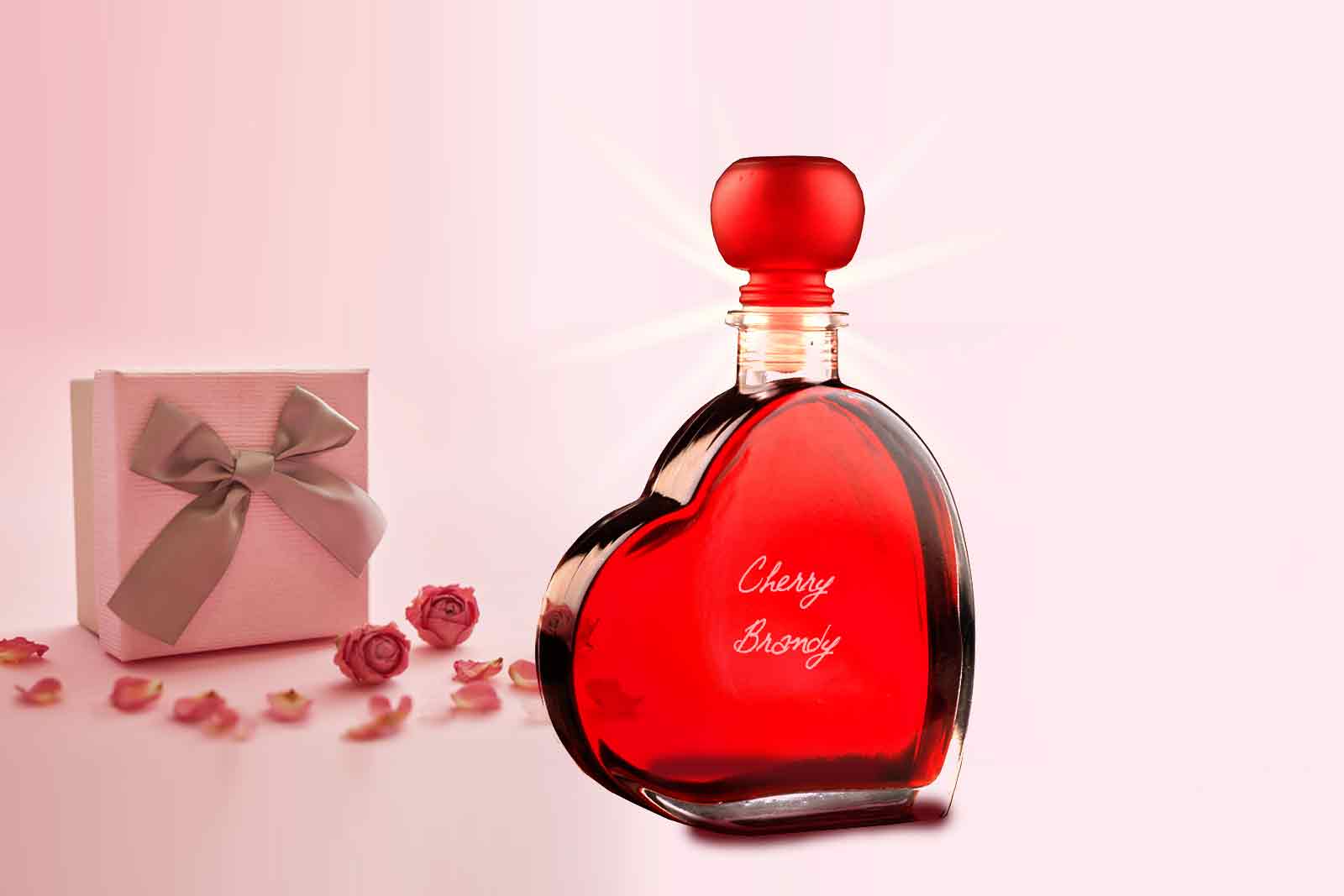 Passion Heart 200ml with Red Cherry Brandy