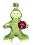 Lime Basil Gin in Gingerbread Man Shaped Glass Bottle - 25%vol