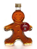 Spiced Rum in Gingerbread Man Shaped Glass Bottle - 40%Vol