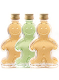 Gingerbread Man Gin Set 50ml x 3 Stocking Fillers