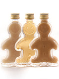 Gingerbread Man Creamy Liqueur Set 50ml x 3 Stocking Fillers