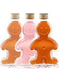 Gingerbread Man Gin Set 50ml x 3 Stocking Fillers