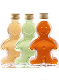 Gingerbread Man Gin Set 50ml x 3 Stocking Fillers