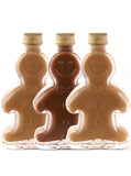 Gingerbread Man Creamy Liqueur Set 50ml x 3 Stocking Fillers