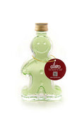 Lime Basil Gin in Gingerbread Man Shaped Glass Bottle - 25%vol