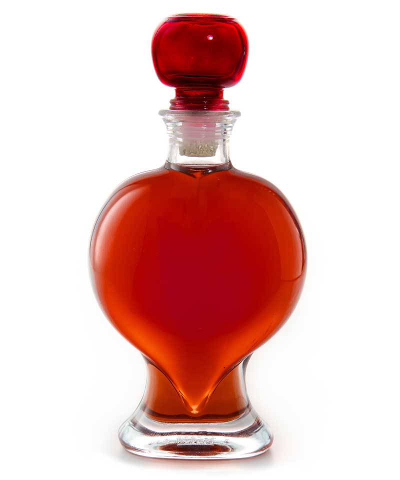 Heart Decanter with Blackcurrant Gin