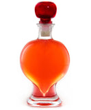 Heart Decanter 200ml with Blood Orange Vodka 17.5%